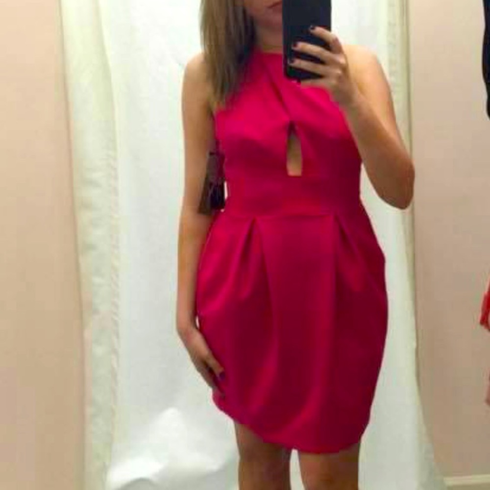 Nicole Miller pink dress